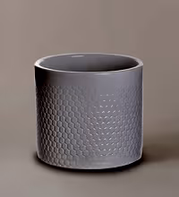 Cool Grey Capri Pot 19cm Image