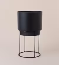 Elho Planter on Stand Dark Grey (22cm) Image